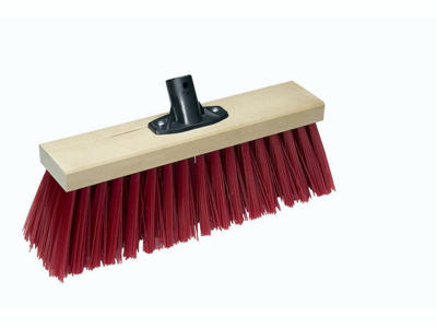 Gadekost Vikan PP/PVC/træ 38 cm