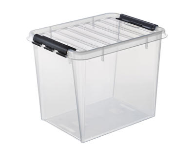 Plastkasse SmartStore 50x39x41 cm med låg