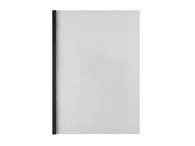 Spine cover A4 black portrait 15