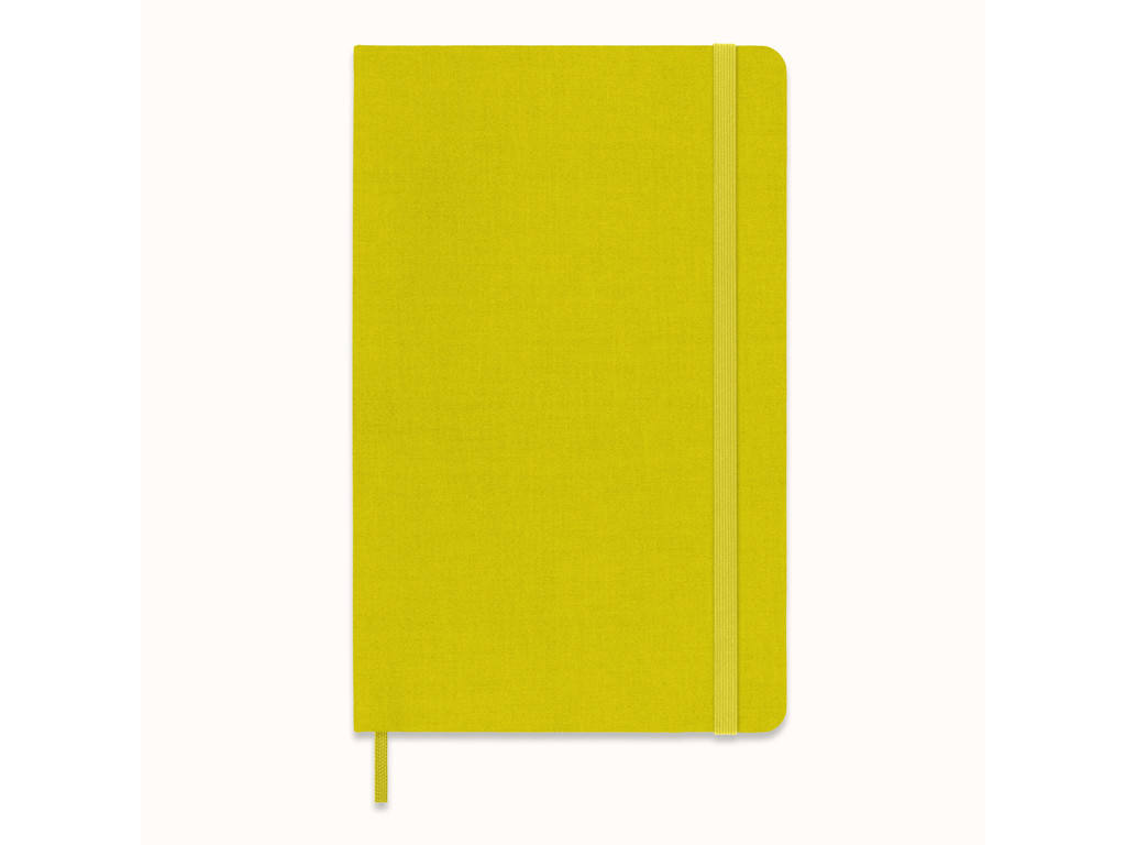 Notesbog Moleskine | Classic Hard | Linjeret | L | Hay-Yellow Silke