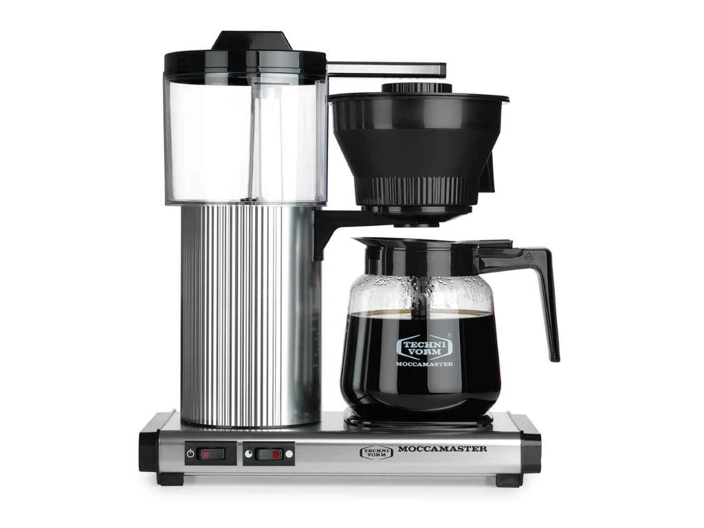 Moccamaster CD Grand Kaffemaskine Polished silver