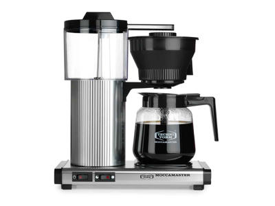 Moccamaster CD Grand Kaffemaskine Polished silver