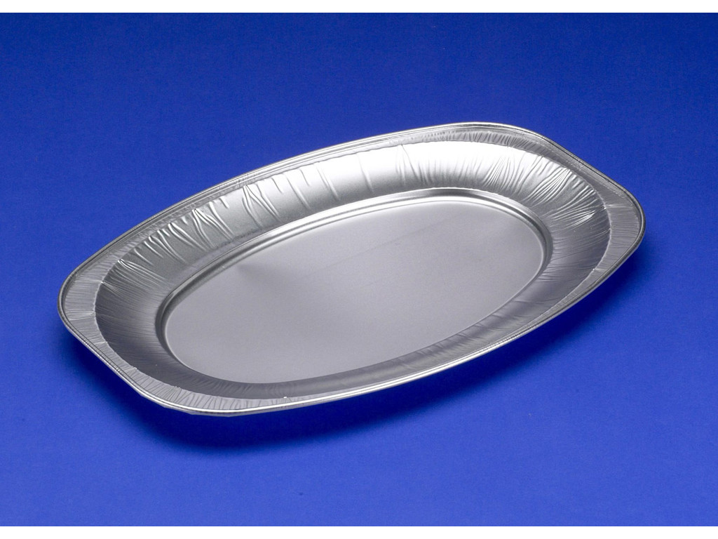 Alufade oval 35x25 cm 10 stk.