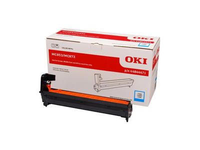 OKI tromle MC853/873 cyan 30K, 30000 sider