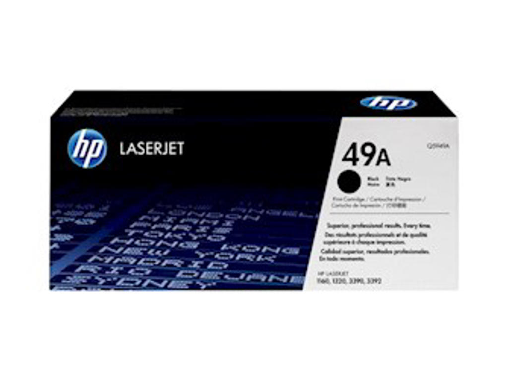 HP 49A toner Q5949A sort, 2500 sider