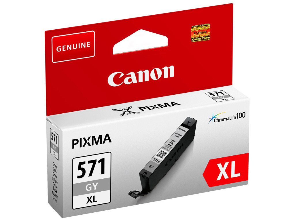 Canon blæk CLI-571XL GY grey