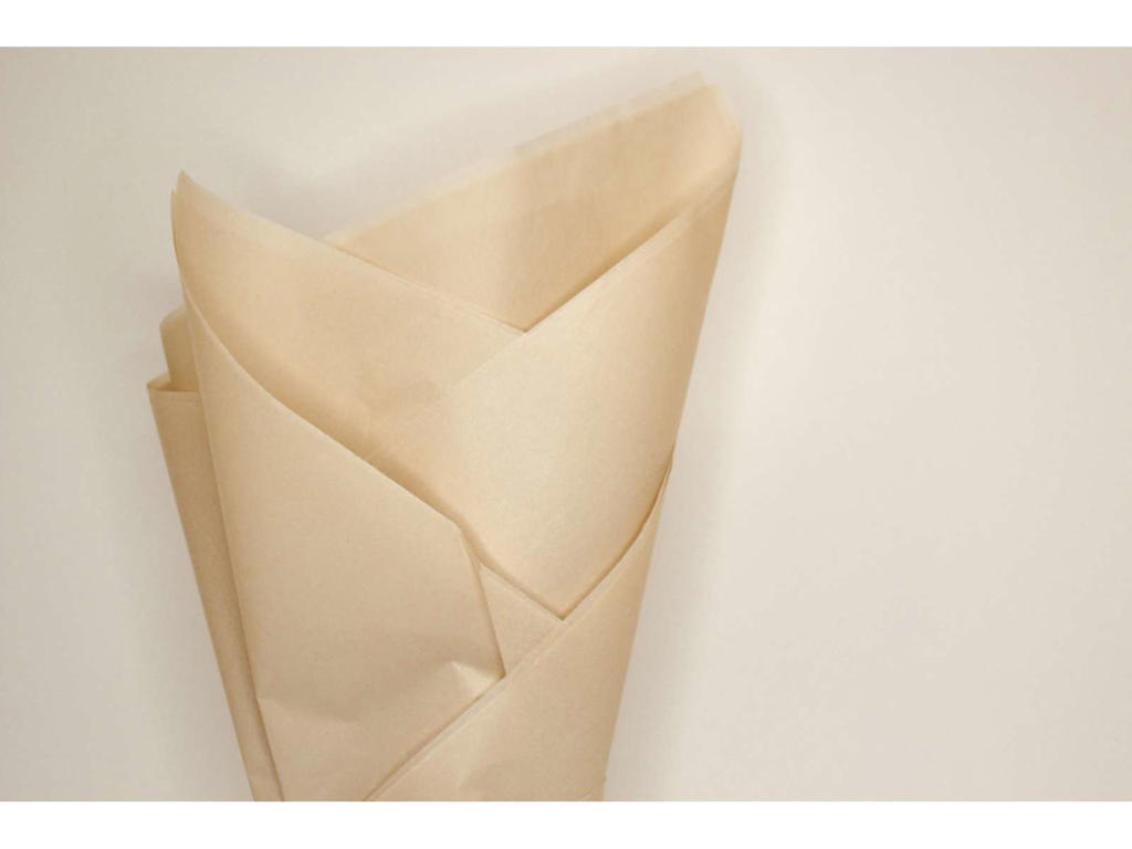 Silkepapir 50x75cm 17gr. beige 480 ark