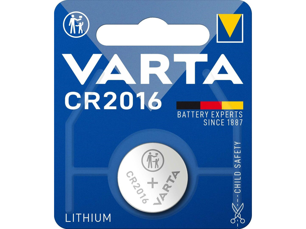 Batteri Varta CR2016 2 stk