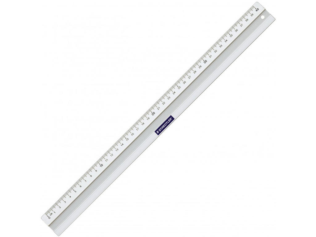Lineal aluminium 40 cm Staedtler