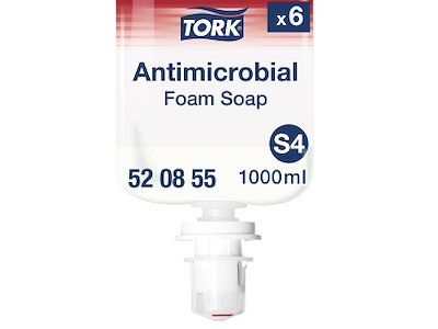 Skumsæbe Tork S4 520855 antimikrob 6x1 liter