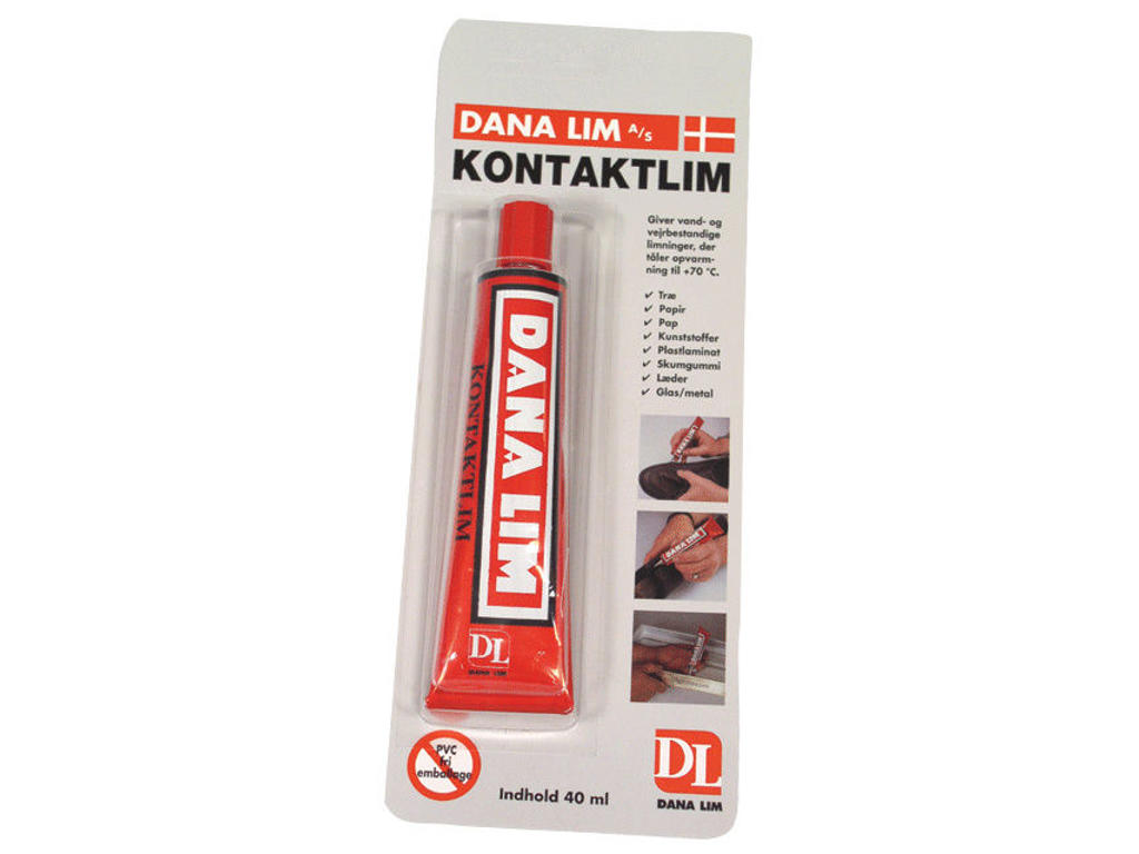 Kontaktlim Dana tube 40 ml. 