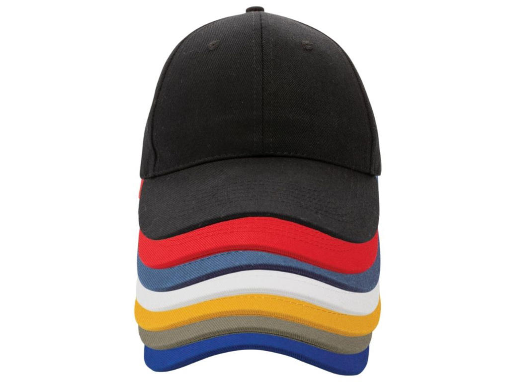 Impact 6 panels cap, 190gr genanvendt bomuld med AWARE™