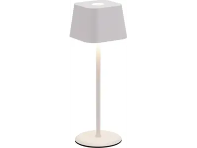 Securit LED bordlampe Malta, hvid