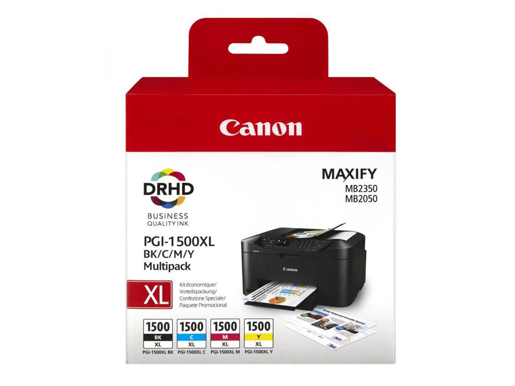 Canon blæk PGI-1500XL CMYK