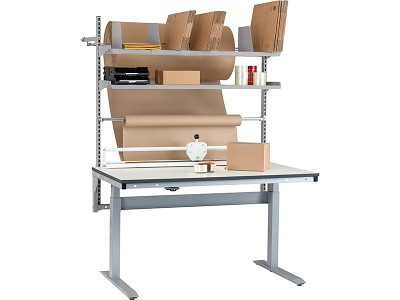 Pakkebord El komplet Ergo mini 150 x 80 cm incl. Skærekniv og Rulleholder