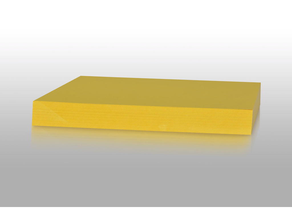 Karton A4 180 gr solgul 100 ark