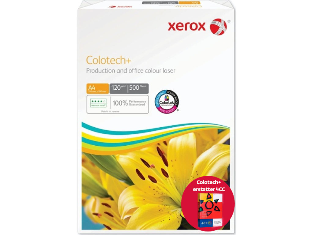 Kopipapir A4 | Colotech+ | 120 g | 500 ark