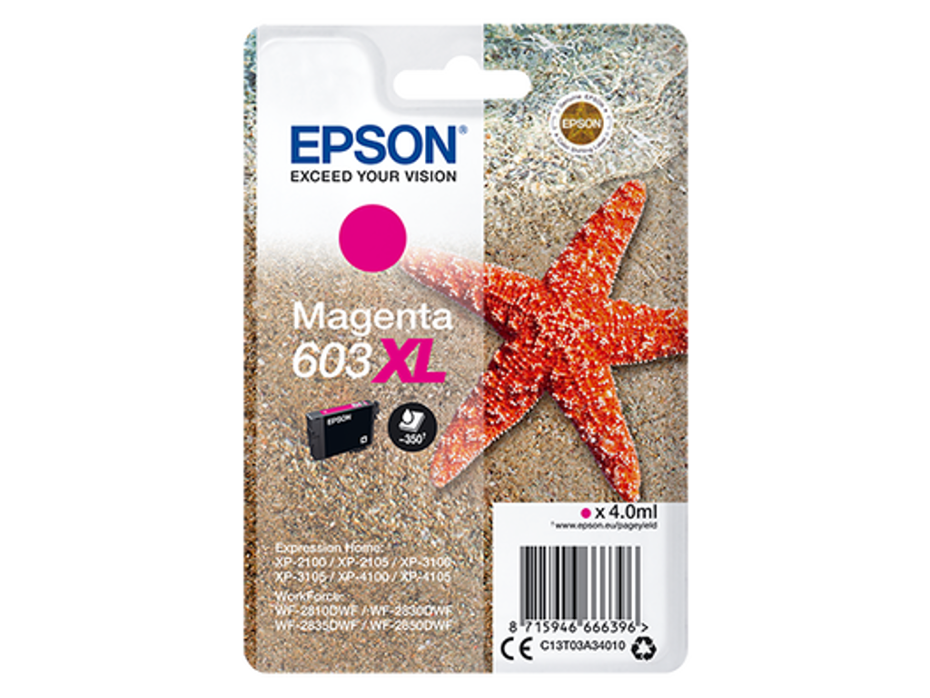 Epson 603XL blæk magenta