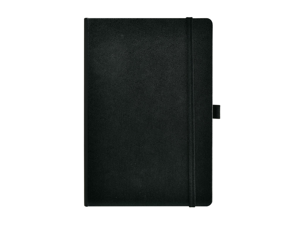 Notesbog A5 Classic Professional linjeret sort