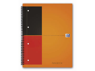 Notesbog spiral Oxford A4 linjeret filingbook