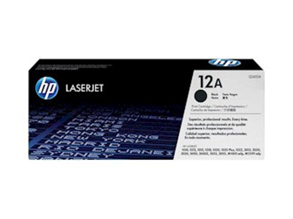HP 12A toner Q2612A sort, 2000 sider
