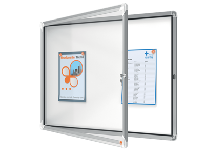 Opslagsskab | Nobo | 8xA4 | magnetisk | indendørs brug