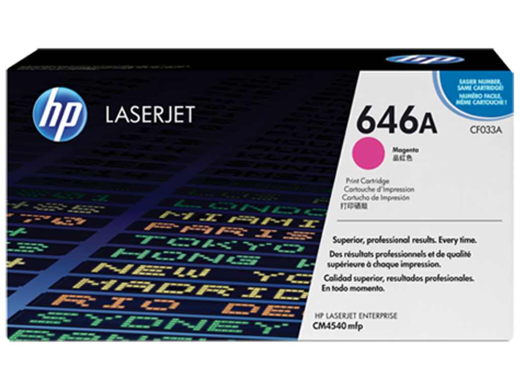 HP 646A toner CF033A magenta, 12500 sider