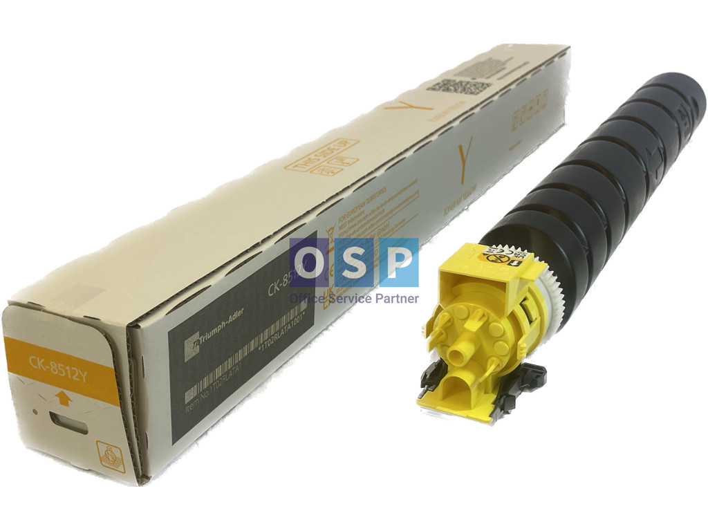 TA toner 3206/3207ci gul, 15000 sider