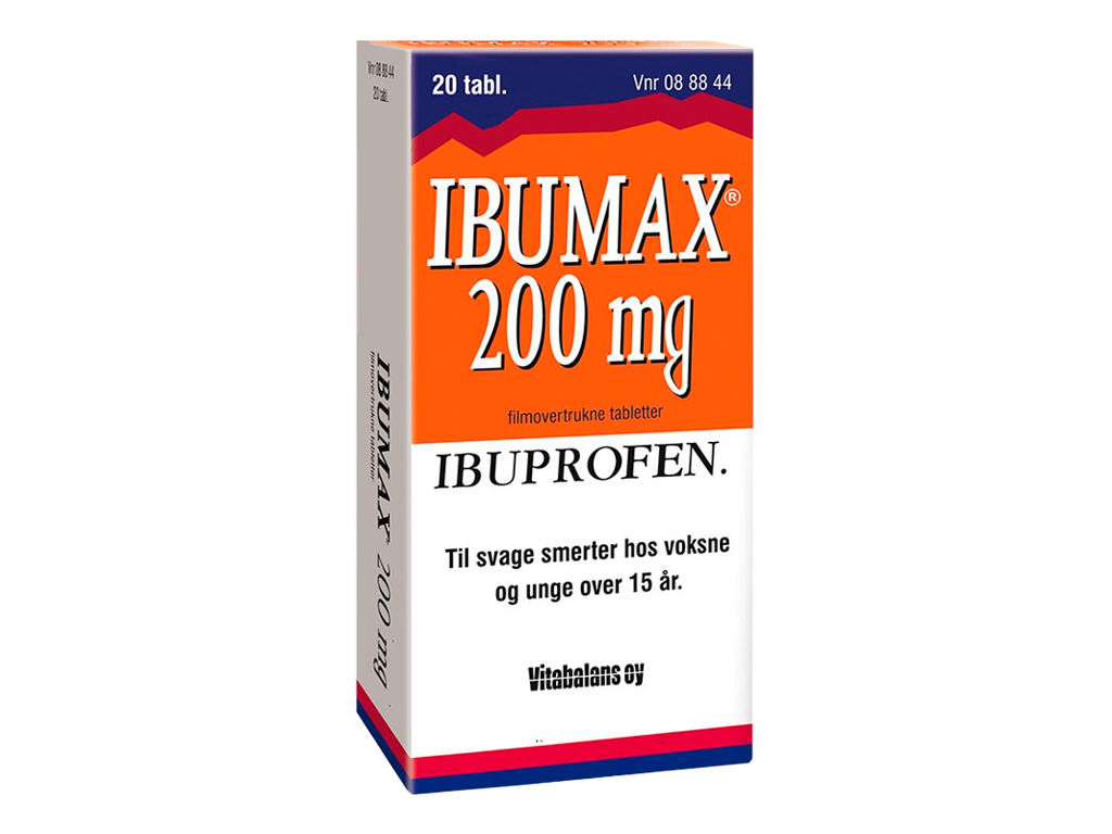 Ibumax tabletter 20 stk.