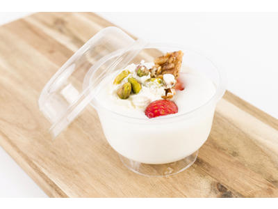 Dessertbæger på fod 200 ml  25stk