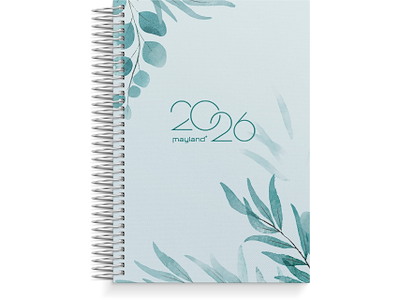 Dagkalender mønstret karton 2026