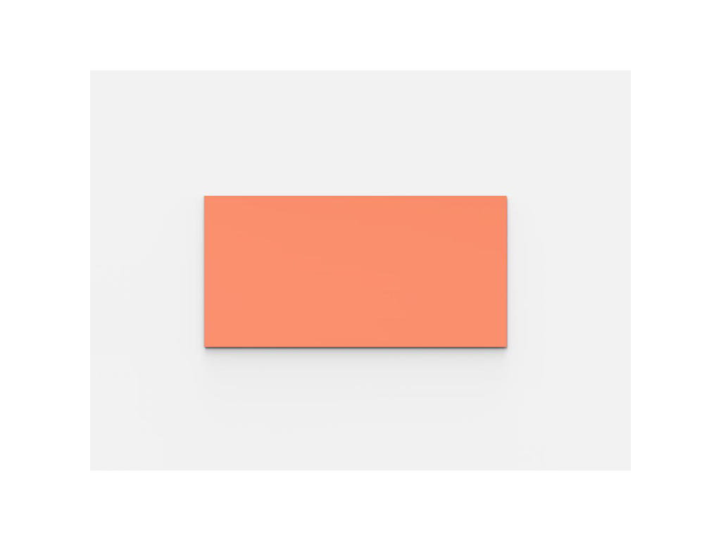 Glastavle magnetisk 1500 x 500 mm