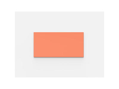 Glastavle magnetisk 1500 x 500 mm