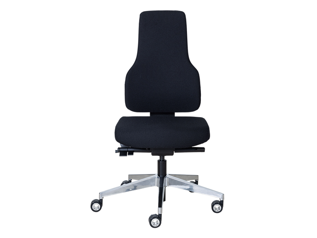 Kontorstol med armlæn | Ventus Office 2 |  Sort