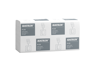 Håndklædeark Katrin Plus 87099 L 3 W-fold 3-lags 1890 ark