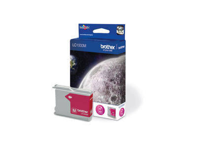 Brother blæk LC1000M magenta, 400 sider