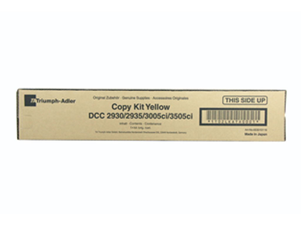 TA toner DC2930Y gul, 15000 sider