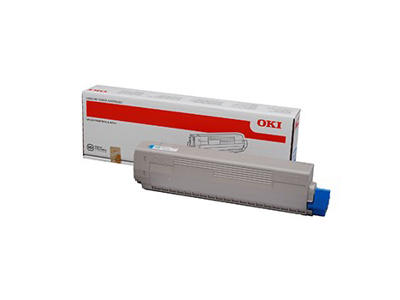 OKI toner C822/822N/DN Cyan, 7300 sider