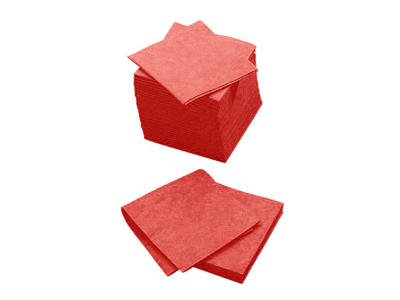 Klud rengøring 38x38 cm rød