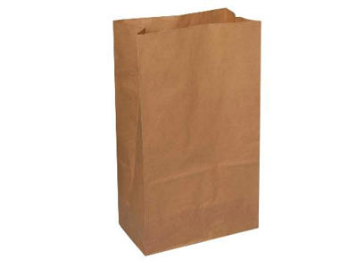 Klodsbundspose 250x150x430mm 16L brun 200 stk.