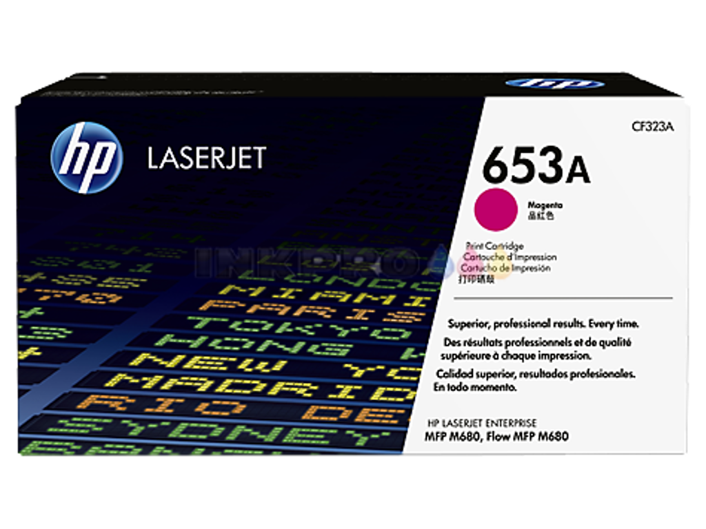 HP 653A toner CF323A magenta, 16000 sider