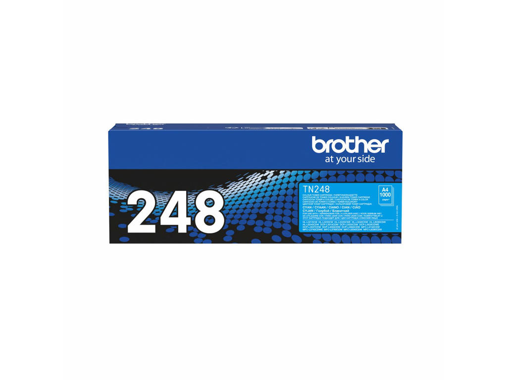 Brother Toner Tn-248 Cyan, 1000 Sider