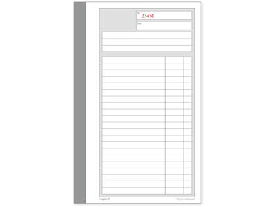 Duplikatbog 92 2204 20 108x200mm 2x50 blade