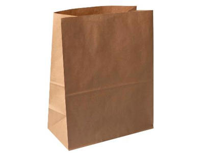 Klodsbundspose 320x170x400mm 22L brun 200 stk.