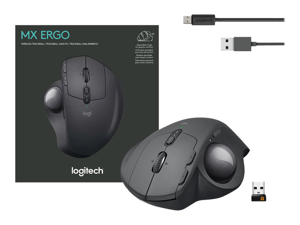 Mus Logitech MX Ergo wireless trackball