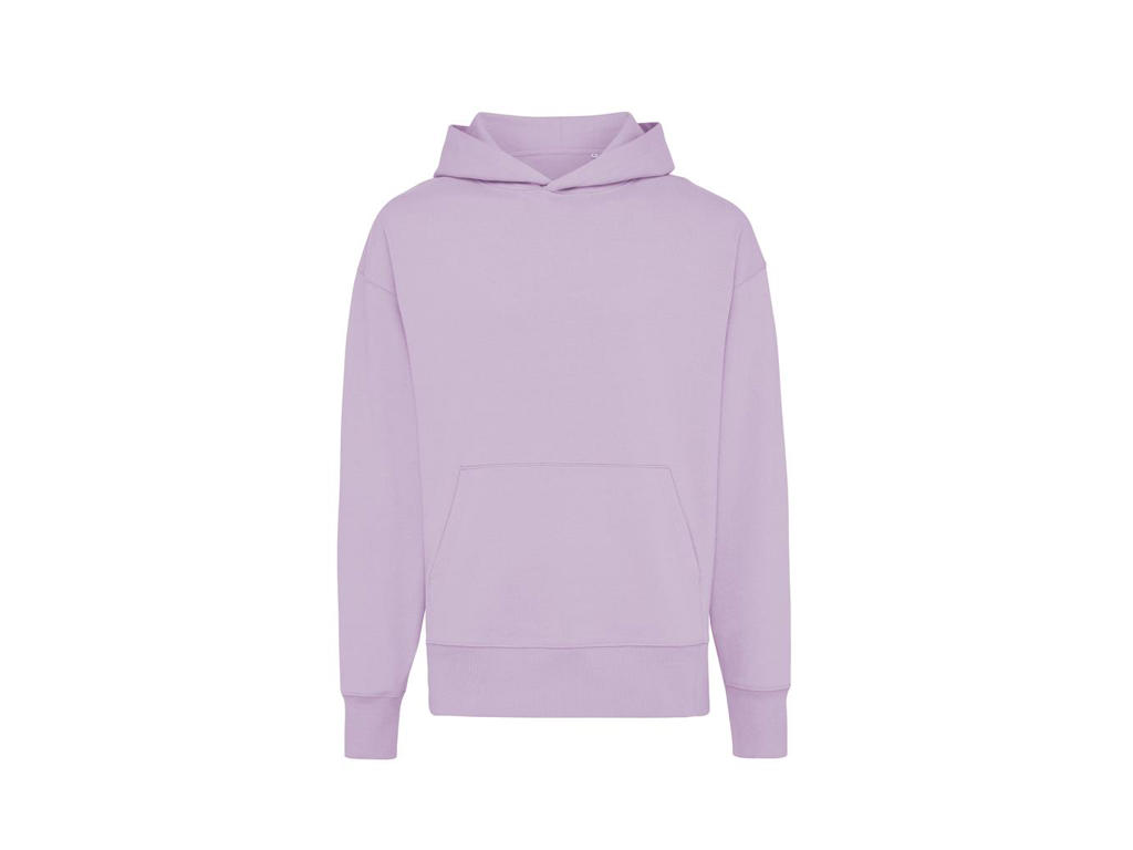Iqoniq Yoho afslappet hoodie i genanvendt bomuld, lavender