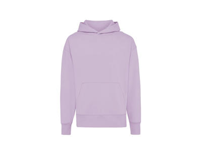 Iqoniq Yoho afslappet hoodie i genanvendt bomuld, lavender