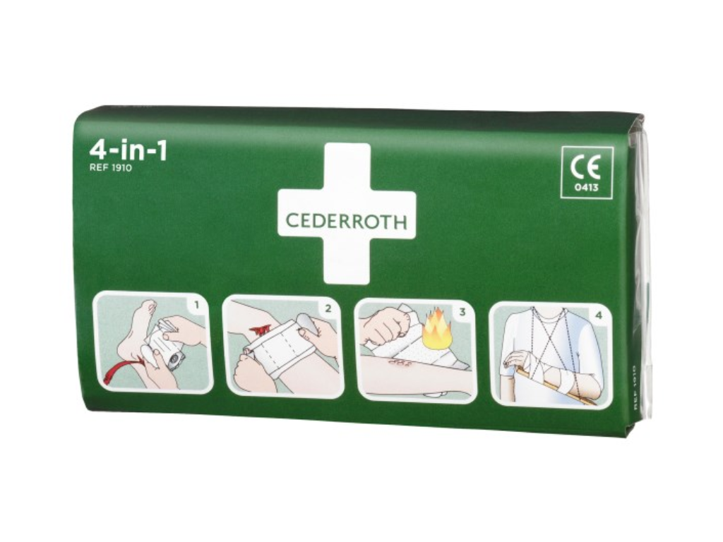 Blodstopper 4 i 1 Cederroth Stor