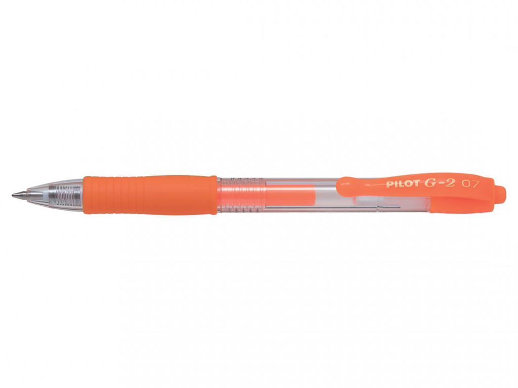 Pilot gelpen G-2 neon 0,7 medium orange