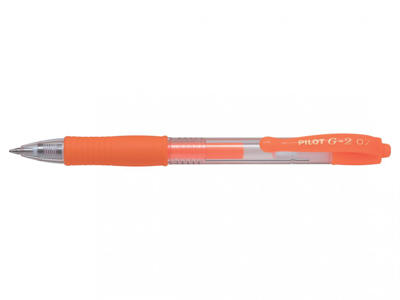 Pilot gelpen G-2 neon 0,7 medium orange